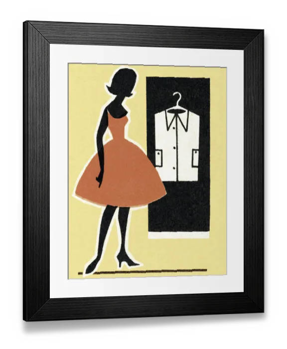 Framed Print : Stylish Woman Framed Print : Stylish Woman