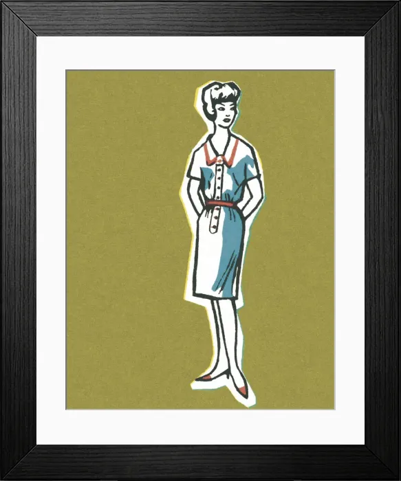 Framed Print : Stylish Woman Framed Print : Stylish Woman