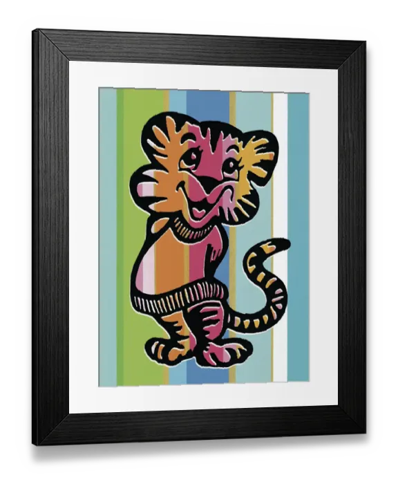 Framed Print : Tiger. http: / / csaimages.com / images / istockprofile / csa_vector_dsp.jpg Framed Print : Tiger. http: / / csaimages.com / images / istockprofile / csa_vector_dsp.jpg
