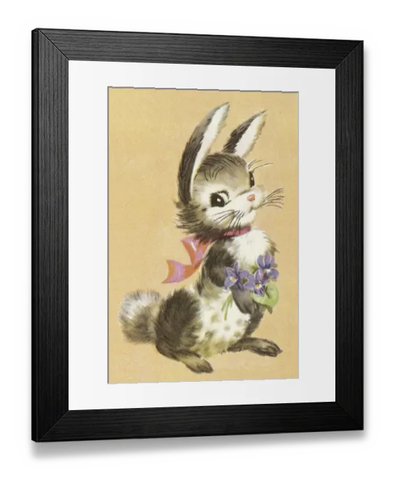 Framed Print : Bunny rabbit Framed Print : Bunny rabbit
