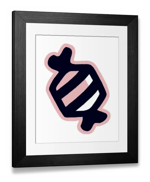 Framed Print : Pink Candy Framed Print : Pink Candy