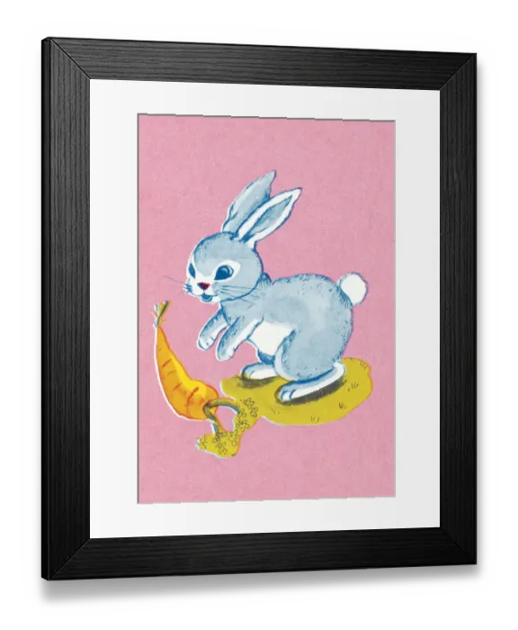 Framed Print : Bunny rabbit Framed Print : Bunny rabbit