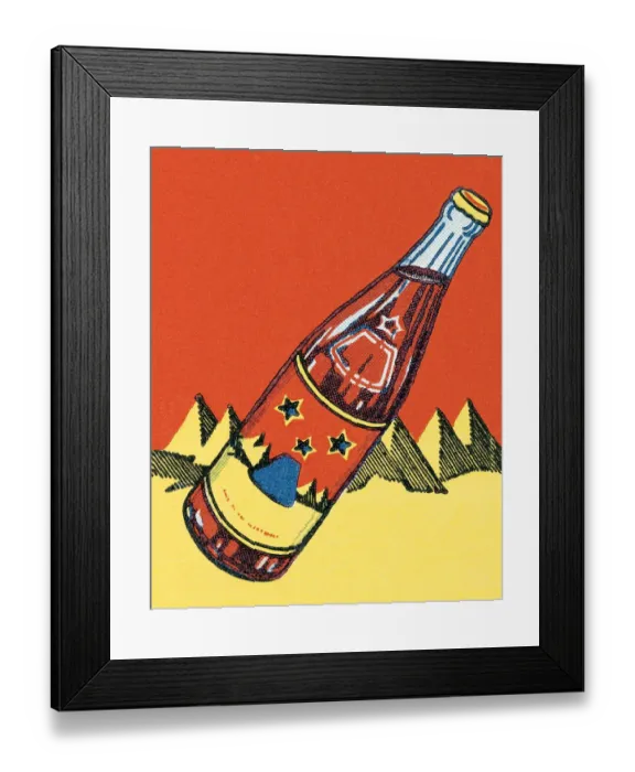 Framed Print : Bottle. http: /  / csaimages.com / images / istockprofile / csa_vector_dsp.jpg
