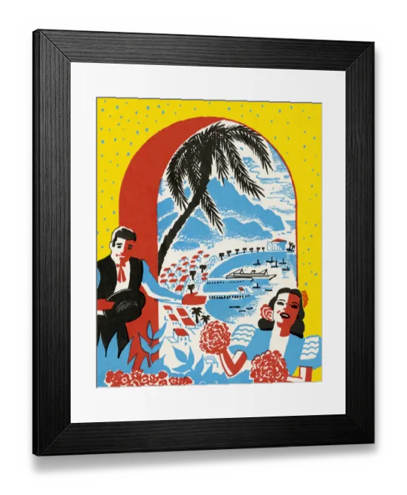 Framed Print : Vacation Resort Framed Print : Vacation Resort