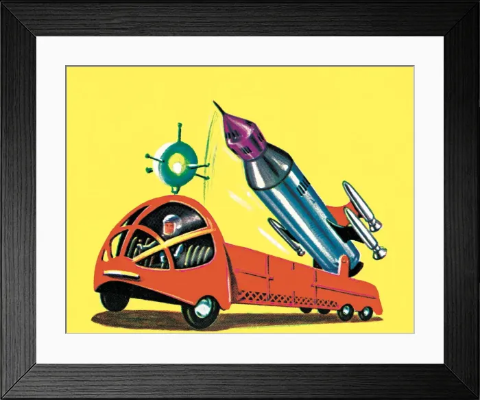 Framed Print : Rocket launcher Framed Print : Rocket launcher