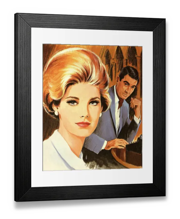 Framed Print : Man and Woman Framed Print : Man and Woman