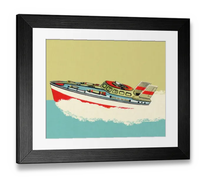 Framed Print : Speedboat. http: / / csaimages.com / images / istockprofile / csa_vector_dsp.jpg Framed Print : Speedboat. http: / / csaimages.com / images / istockprofile / csa_vector_dsp.jpg