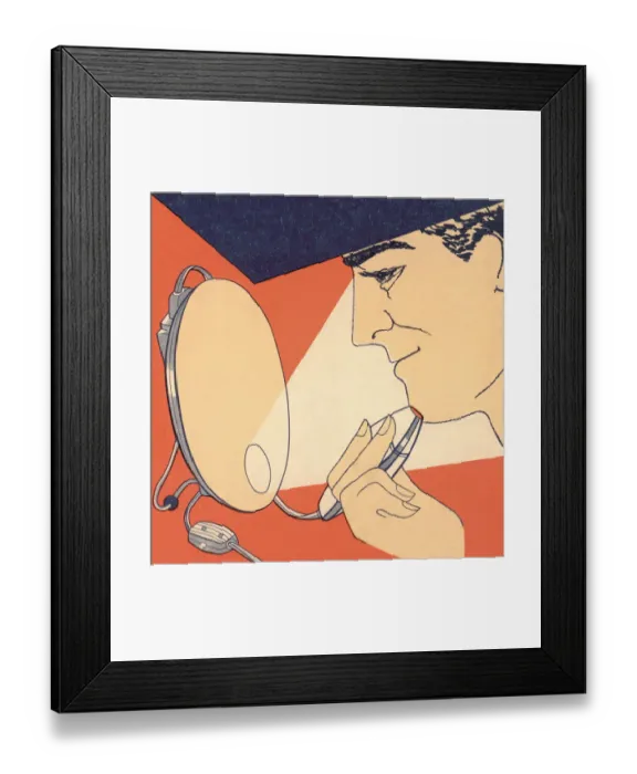Framed Print : Electric Shaver Framed Print : Electric Shaver