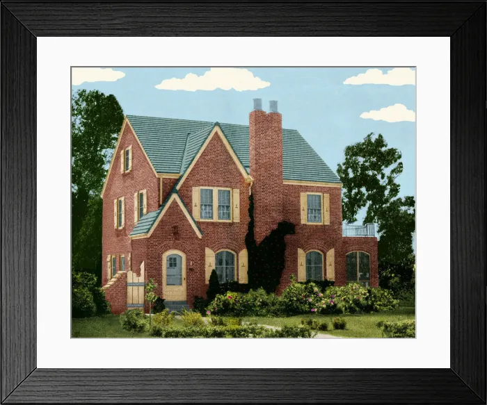 Framed Print : Tudor House Framed Print : Tudor House