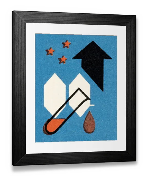 Framed Print : Abstract pattern Framed Print : Abstract pattern