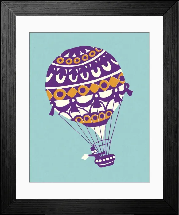 Framed Print : Hot Air Balloon Framed Print : Hot Air Balloon