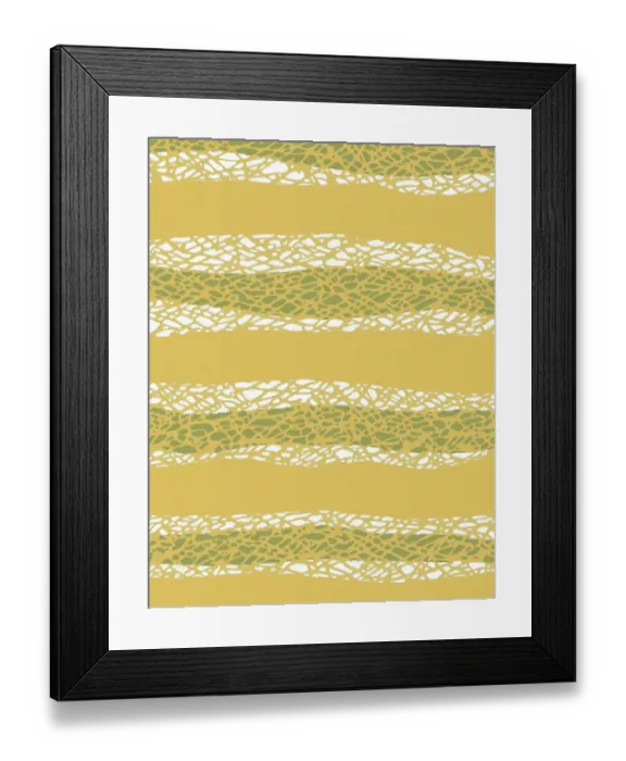 Framed Print : Horizontal Pattern Framed Print : Horizontal Pattern