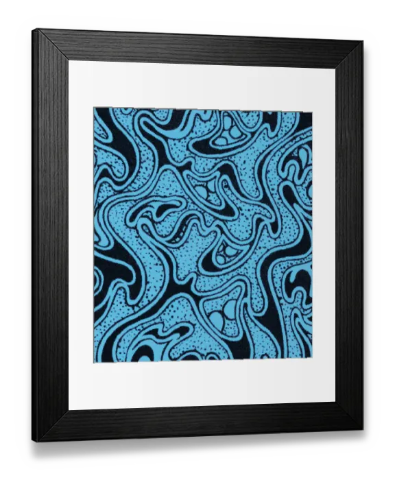 Framed Print : Abstract pattern Framed Print : Abstract pattern