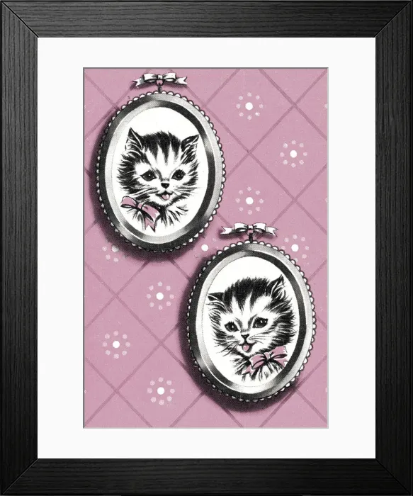 Framed Print : Kittens. http: / / csaimages.com / images / istockprofile / csa_vector_dsp.jpg Framed Print : Kittens. http: / / csaimages.com / images / istockprofile / csa_vector_dsp.jpg