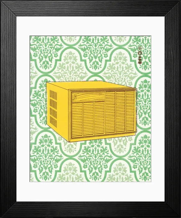 Framed Print : Air conditioner