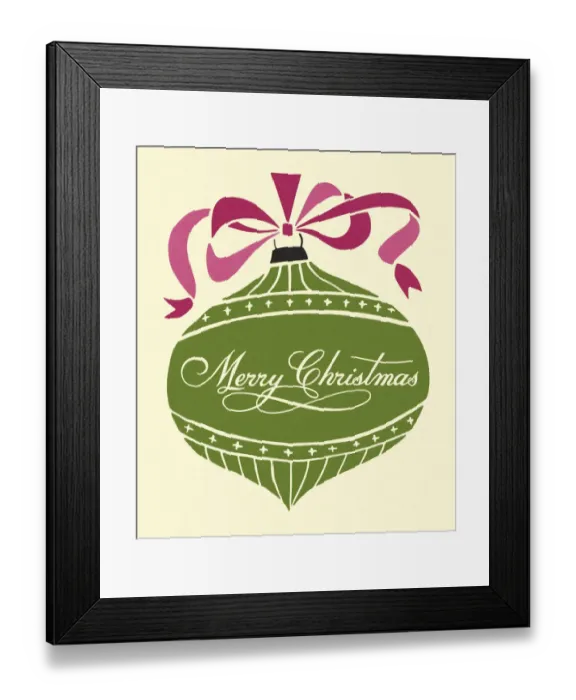 Framed Print : Christmas Ornament Framed Print : Christmas Ornament