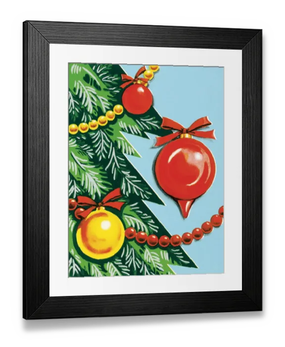 Framed Print : Christmas tree ornament Framed Print : Christmas tree ornament