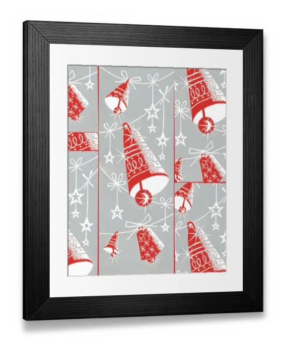 Framed Print : Holiday bells Framed Print : Holiday bells