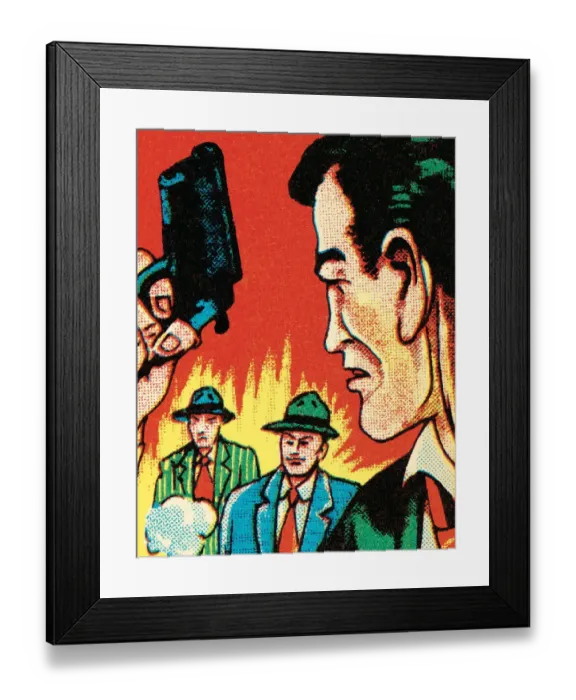 Framed Print : Undercover fight Framed Print : Undercover fight