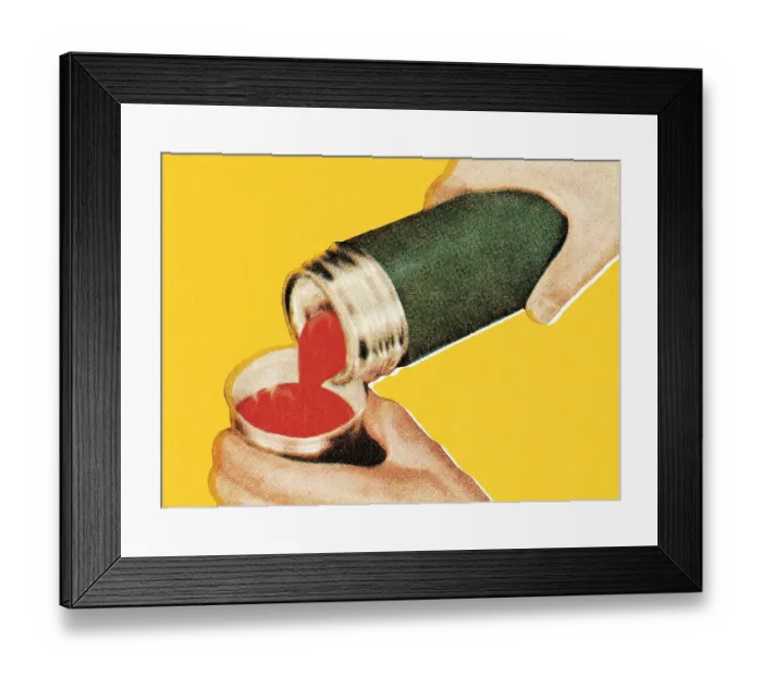 Framed Print : Tomato soup from a thermos Framed Print : Tomato soup from a thermos