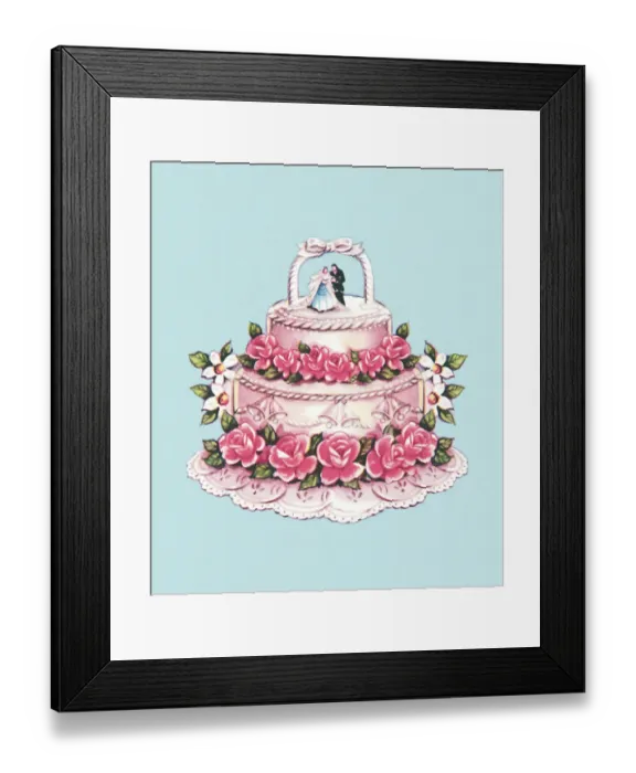 Framed Print : Wedding cake Framed Print : Wedding cake