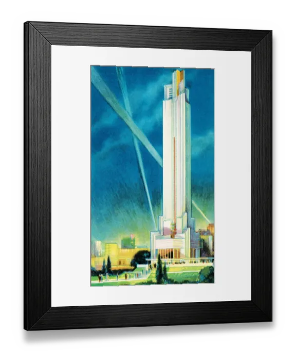 Framed Print : Skyscraper Framed Print : Skyscraper
