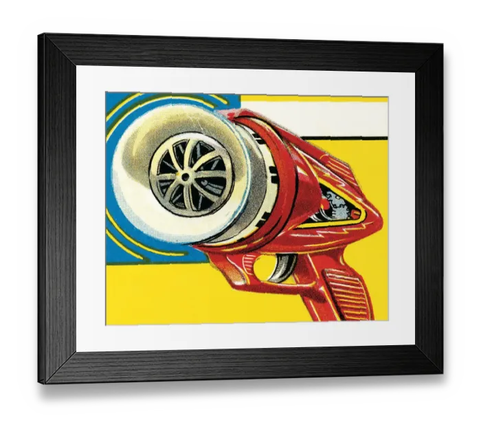 Framed Print : Space gun. http: / / csaimages.com / images / istockprofile / csa_vector_dsp.jpg Framed Print : Space gun. http: / / csaimages.com / images / istockprofile / csa_vector_dsp.jpg
