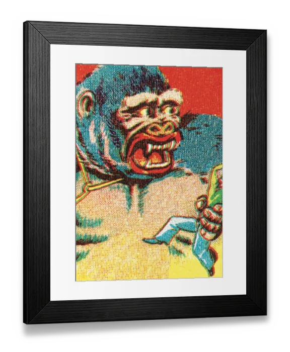 Framed Print : Giant gorilla Framed Print : Giant gorilla