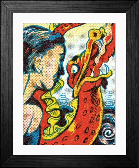 Framed Print : Sea creature