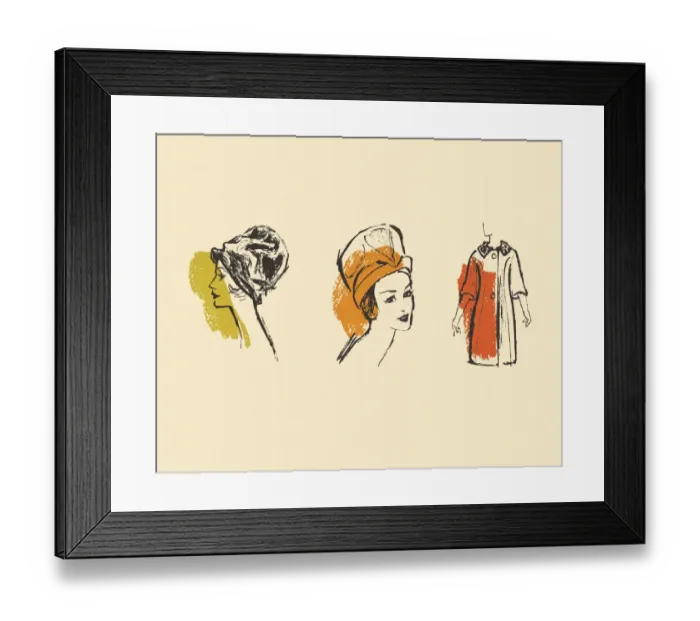 Framed Print : Womens Fashion Framed Print : Womens Fashion