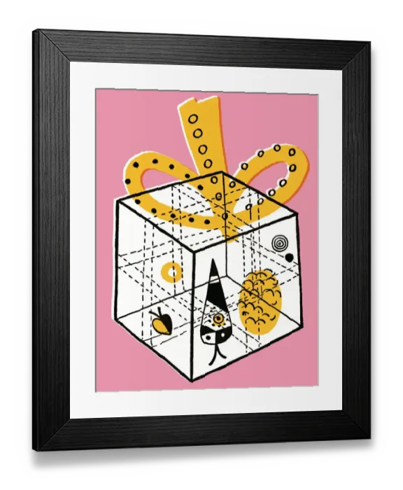 Framed Print : Holiday gift Framed Print : Holiday gift