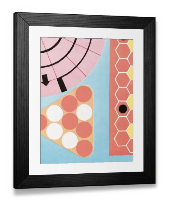 Framed Print : Abstract pattern Framed Print : Abstract pattern