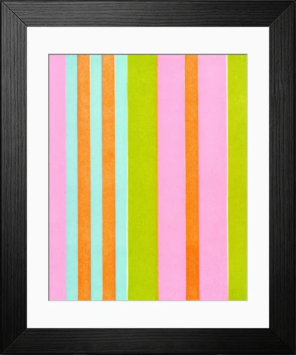Framed Print : Stripe Pattern Framed Print : Stripe Pattern