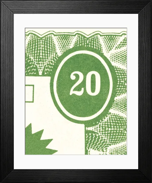 Framed Print : Corner Border of Certificate Framed Print : Corner Border of Certificate