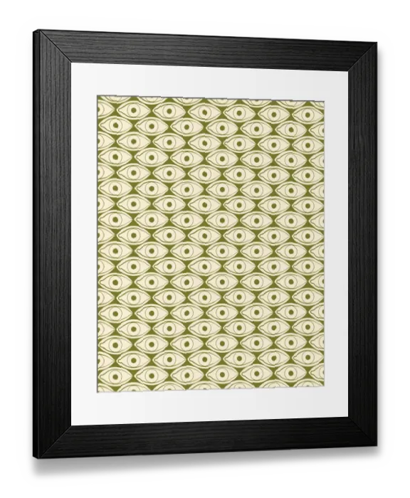 Framed Print : Pattern of Eyes Framed Print : Pattern of Eyes