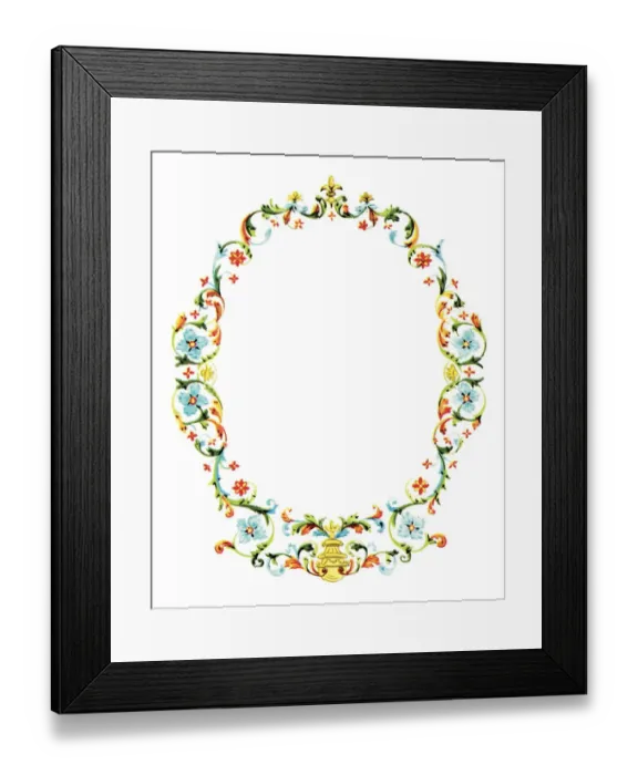 Framed Print : Wreath. http: /  / csaimages.com / images / istockprofile / csa_vector_dsp.jpg