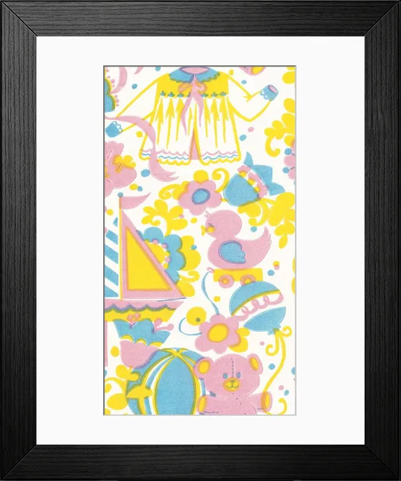 Framed Print : Baby pattern Framed Print : Baby pattern
