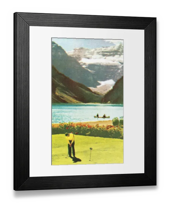 Framed Print : Scenic golfing Framed Print : Scenic golfing