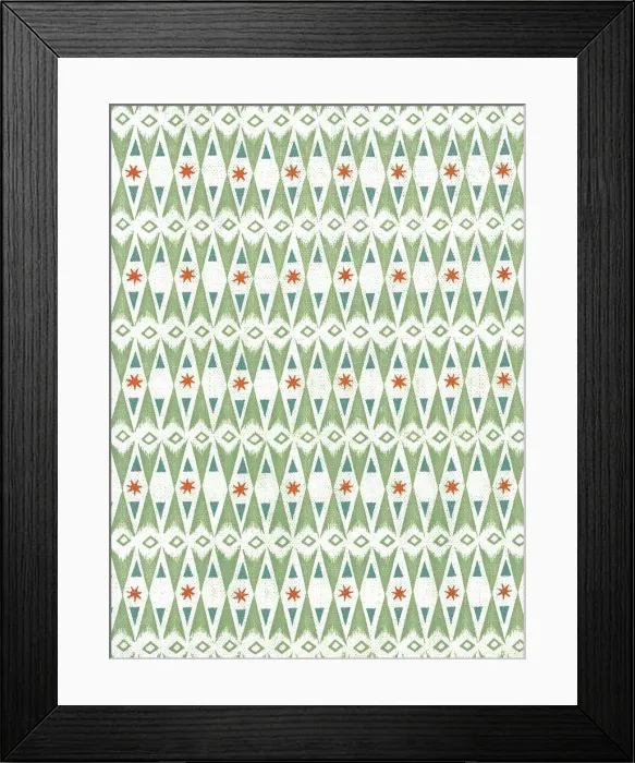 Framed Print : Muted pattern Framed Print : Muted pattern