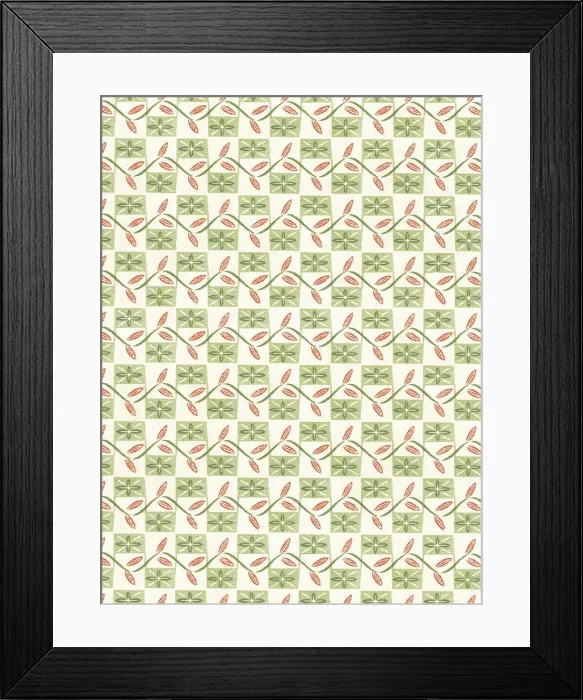 Framed Print : Muted pattern Framed Print : Muted pattern