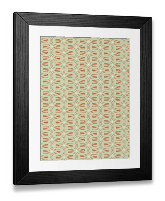 Framed Print : Muted pattern Framed Print : Muted pattern