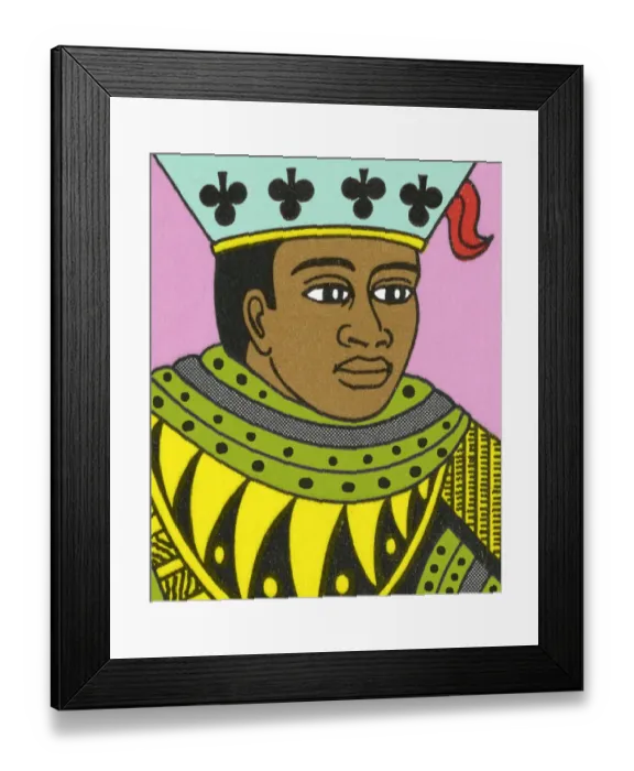 Framed Print : Jack of Clubs Playing Card Framed Print : Jack of Clubs Playing Card