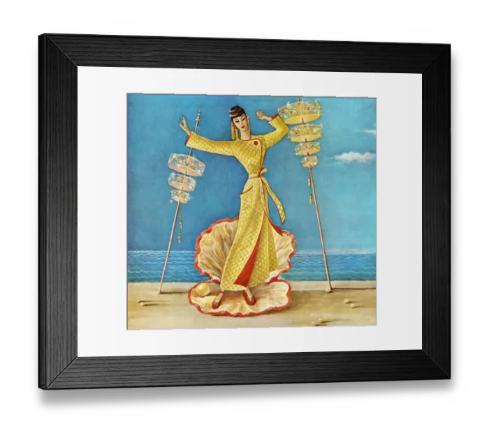 Framed Print : Asian Woman Wearing Bathrobe Framed Print : Asian Woman Wearing Bathrobe