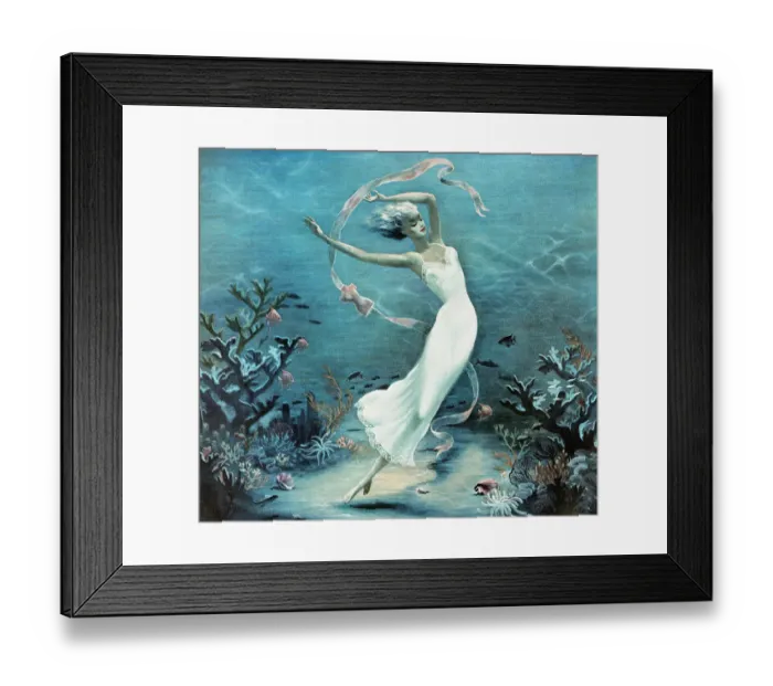 Framed Print : Woman Wearing White Slip Framed Print : Woman Wearing White Slip