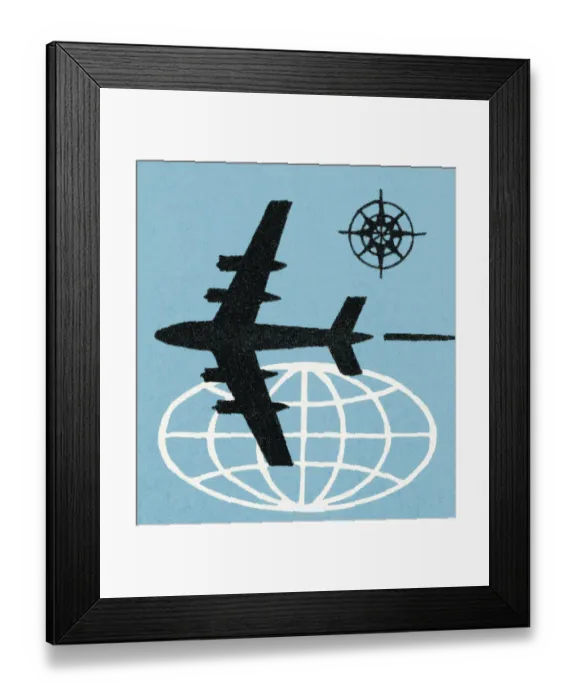 Framed Print : Airline Travel Framed Print : Airline Travel
