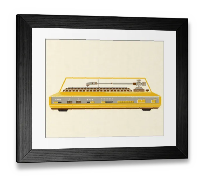 Framed Print : Stereo Turntable Framed Print : Stereo Turntable