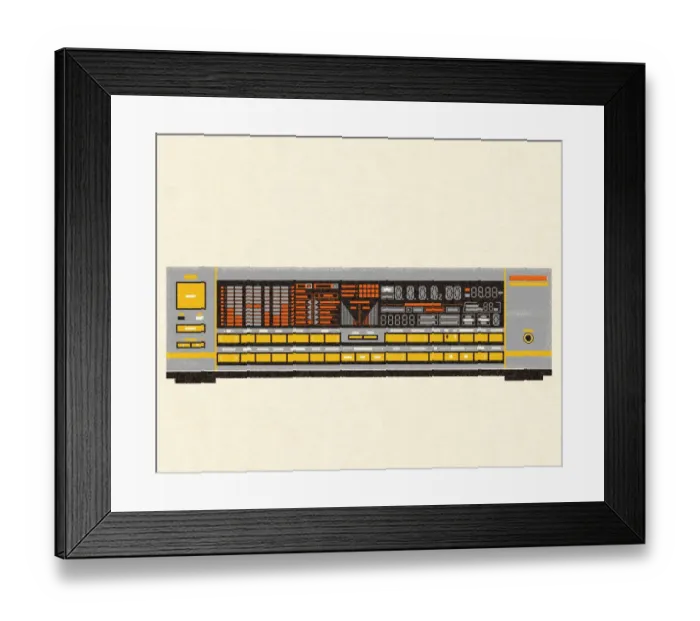 Framed Print : Stereo Component Framed Print : Stereo Component