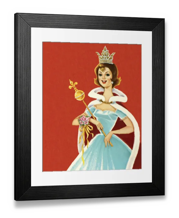 Framed Print : Beauty Pageant Queen Framed Print : Beauty Pageant Queen