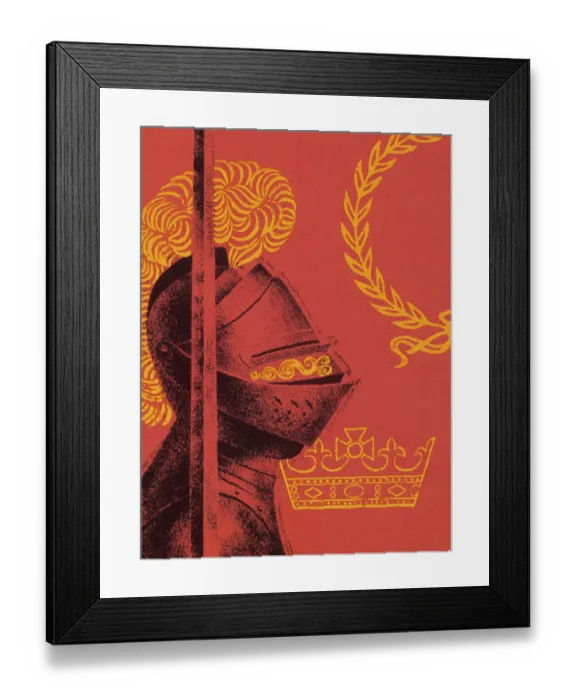 Framed Print : Suit of Armor and Crown Framed Print : Suit of Armor and Crown