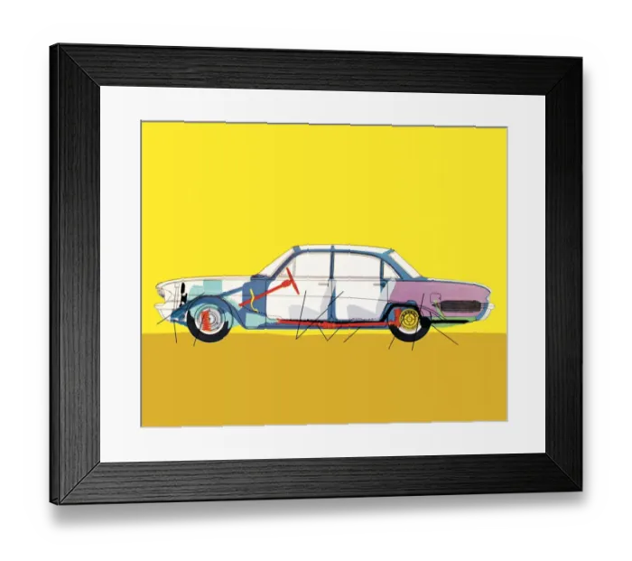 Framed Print : Roadster interior Framed Print : Roadster interior